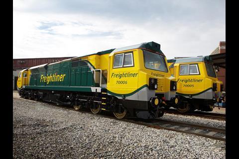 GE Transportation PowerHaul diesel locomotives for Freightliner.